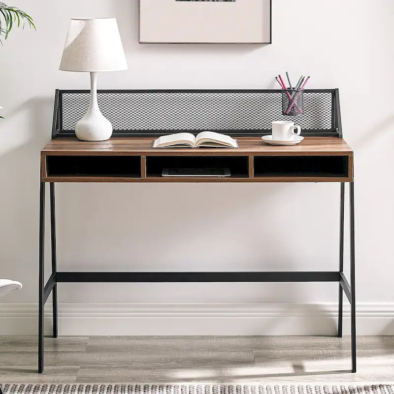42-inch Mesh Back Writing Desk