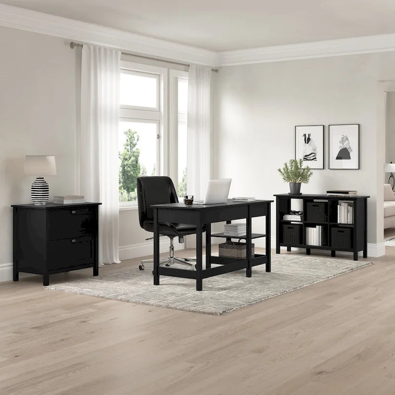 Scrivania per computer da 54W con ripiani