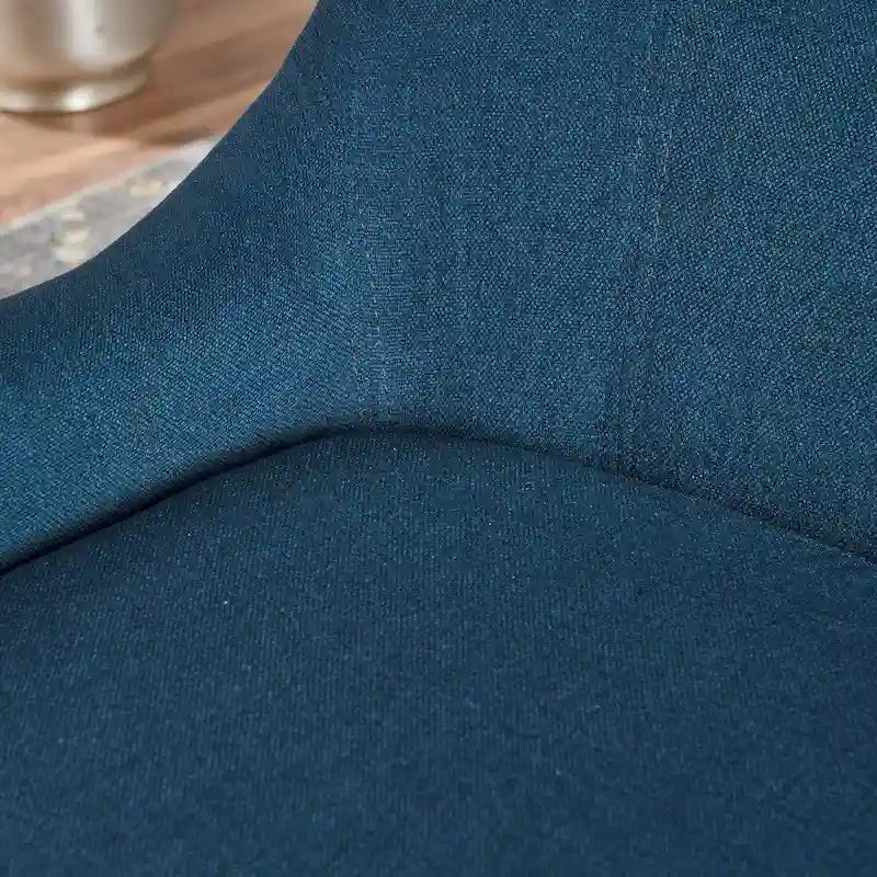 Contemporary Wingback Fabric Club Chair