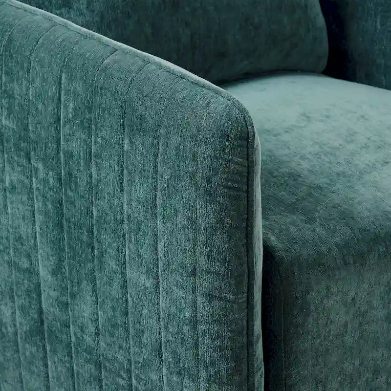 Upholstered 360 Degree Swivel Chair