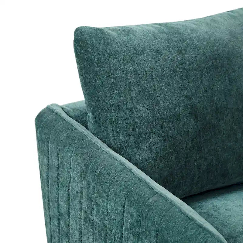 Upholstered 360 Degree Swivel Chair