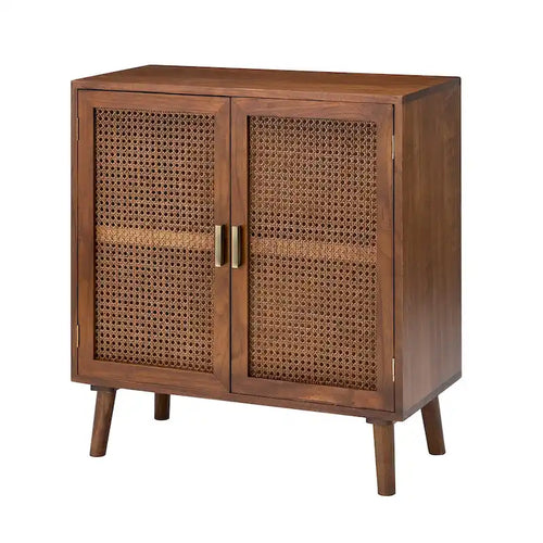 2-Door Accent Cabinet with Shelves
