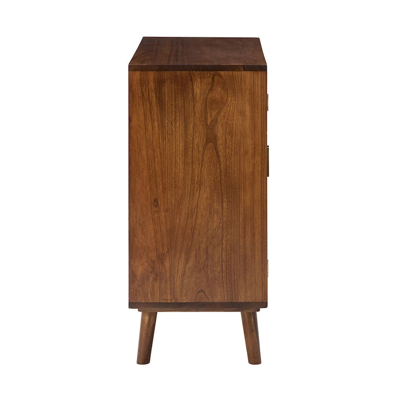 2-Door Accent Cabinet with Shelves