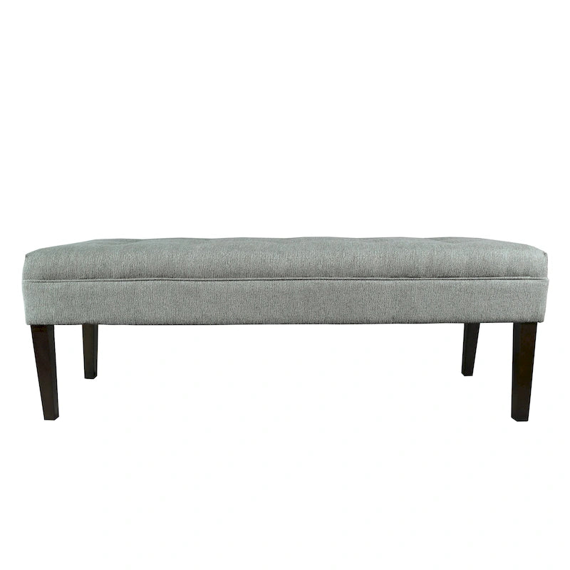 Button Tufted Upholstered Long Bench