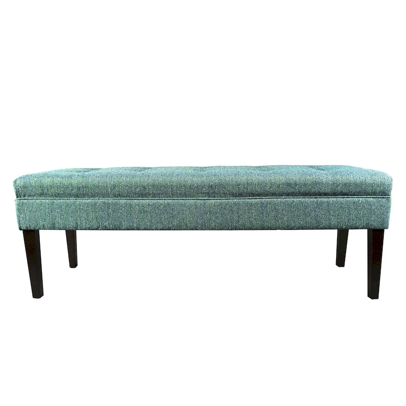 Button Tufted Upholstered Long Bench