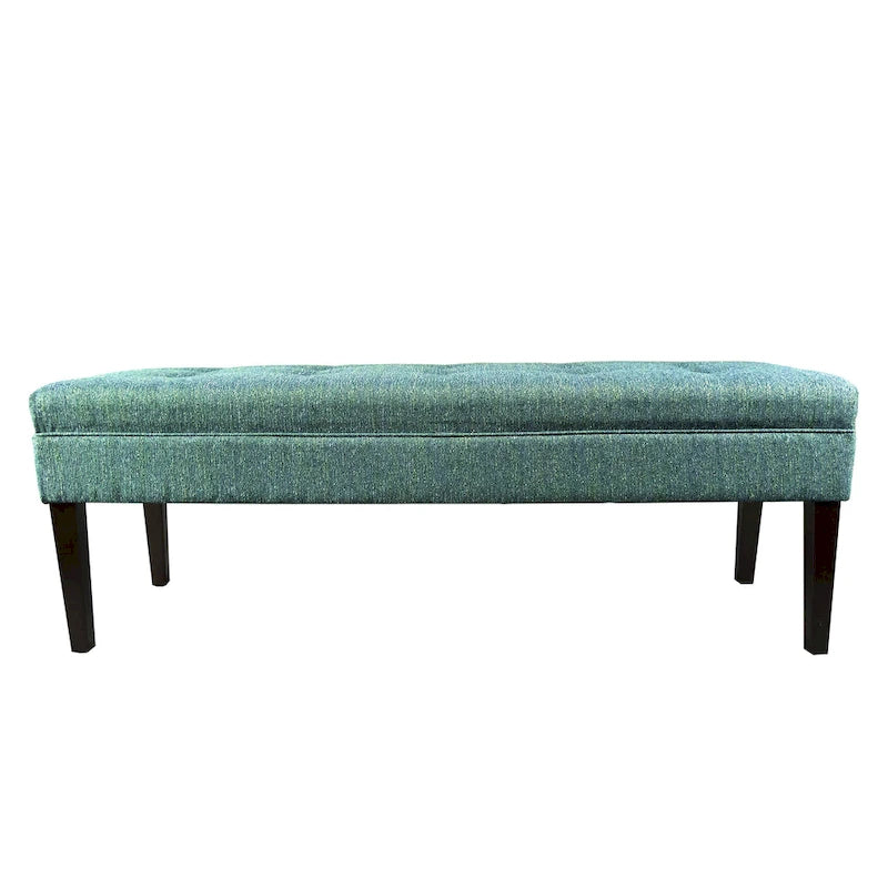 Button Tufted Upholstered Long Bench
