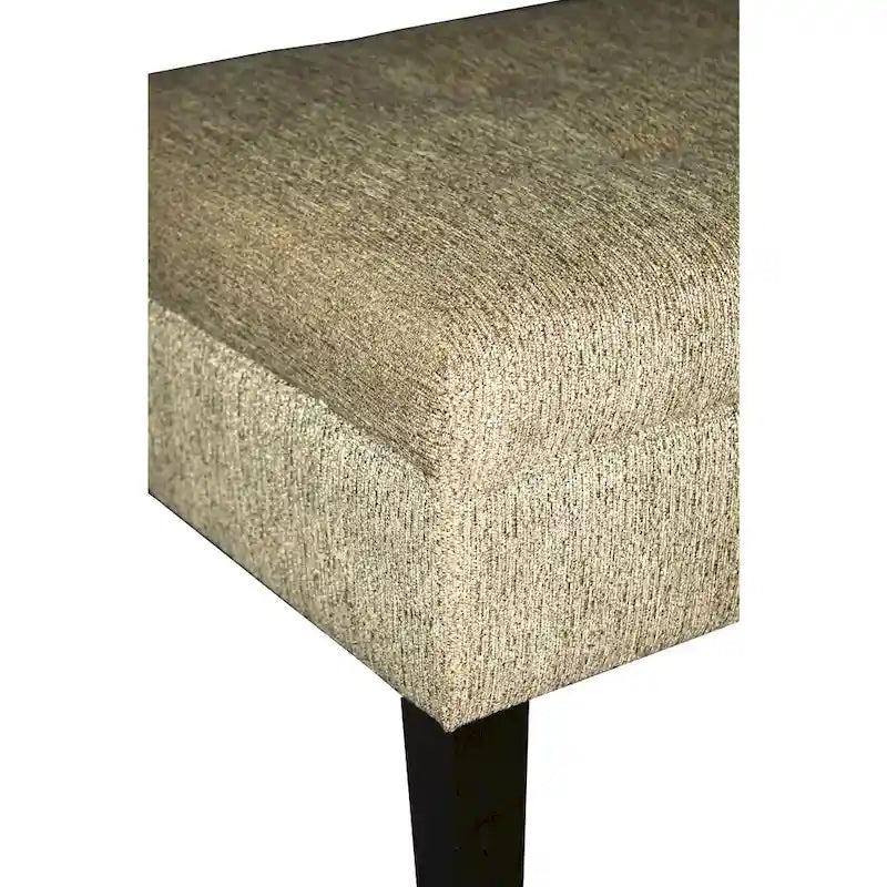 Button Tufted Upholstered Long Bench