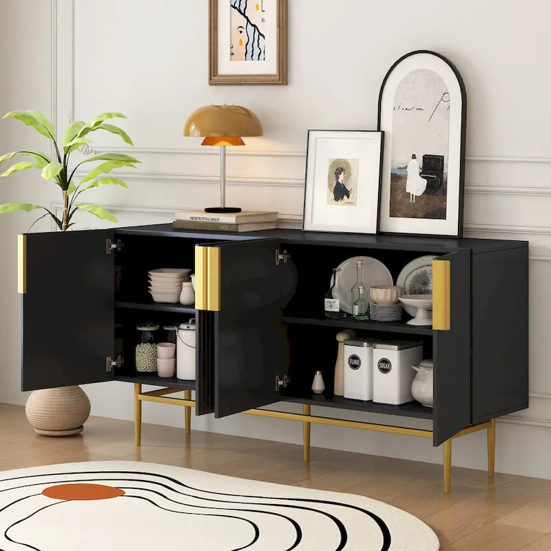 Buffet avec 4 portes pour salle à manger, salon, chambre et couloir