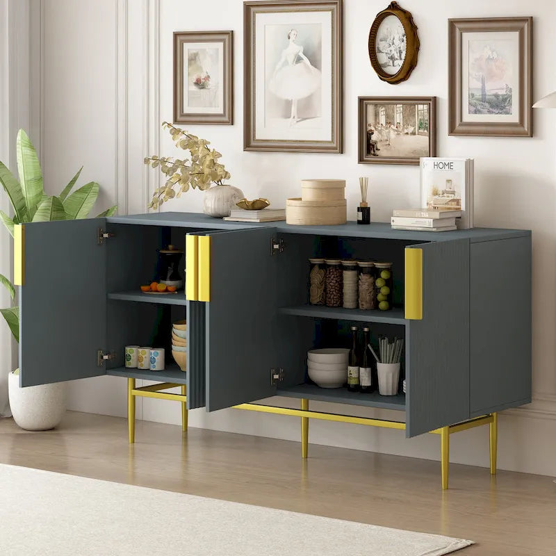 Buffet avec 4 portes pour salle à manger, salon, chambre et couloir