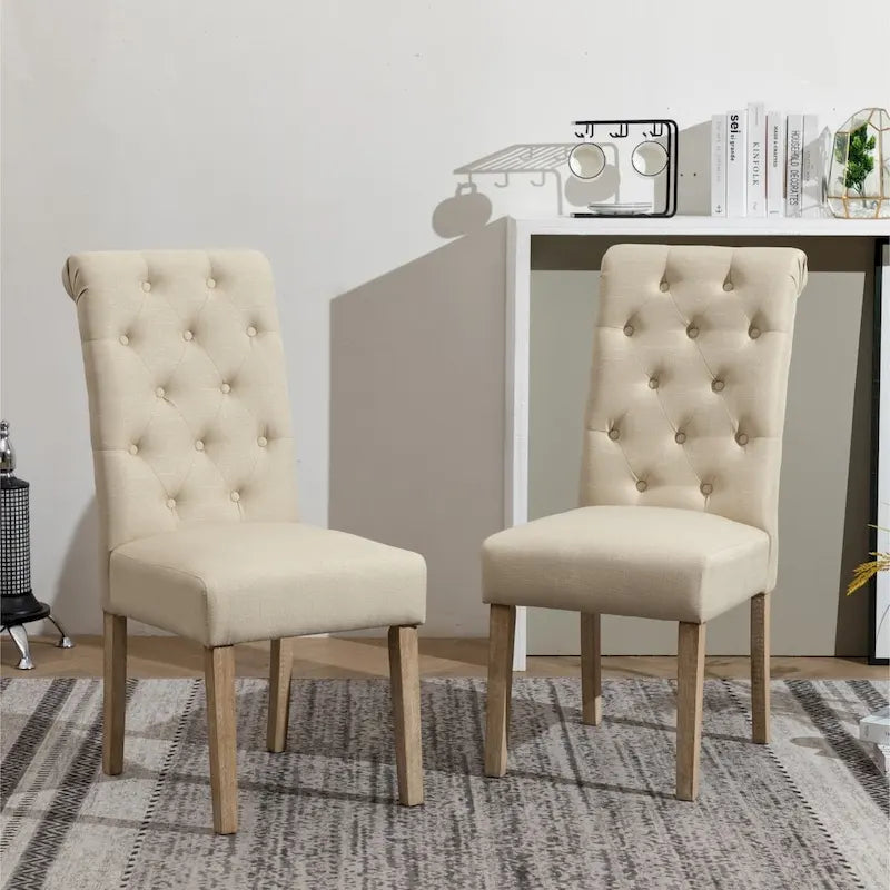 Upholstered Parsons Dining Chair (Set of 2)