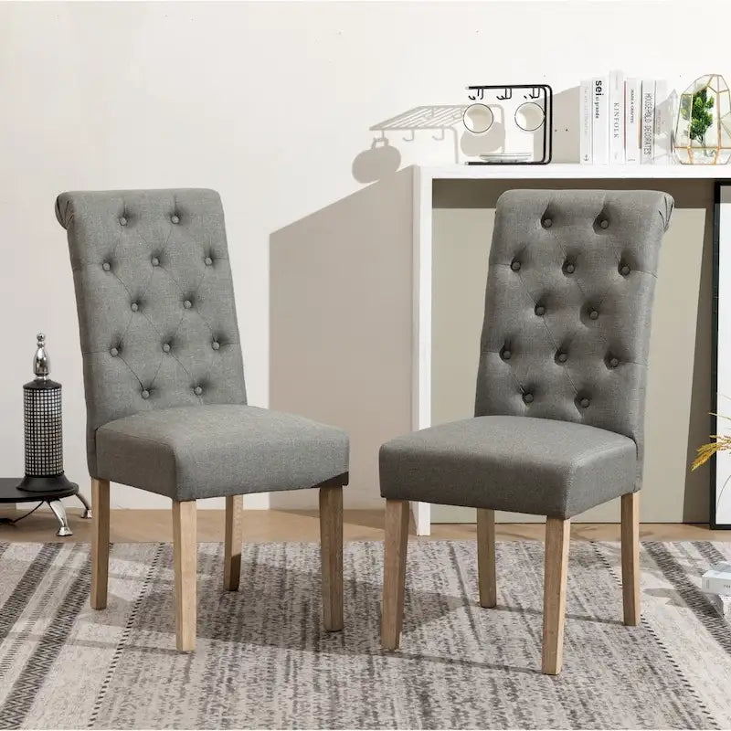 Upholstered Parsons Dining Chair (Set of 2)