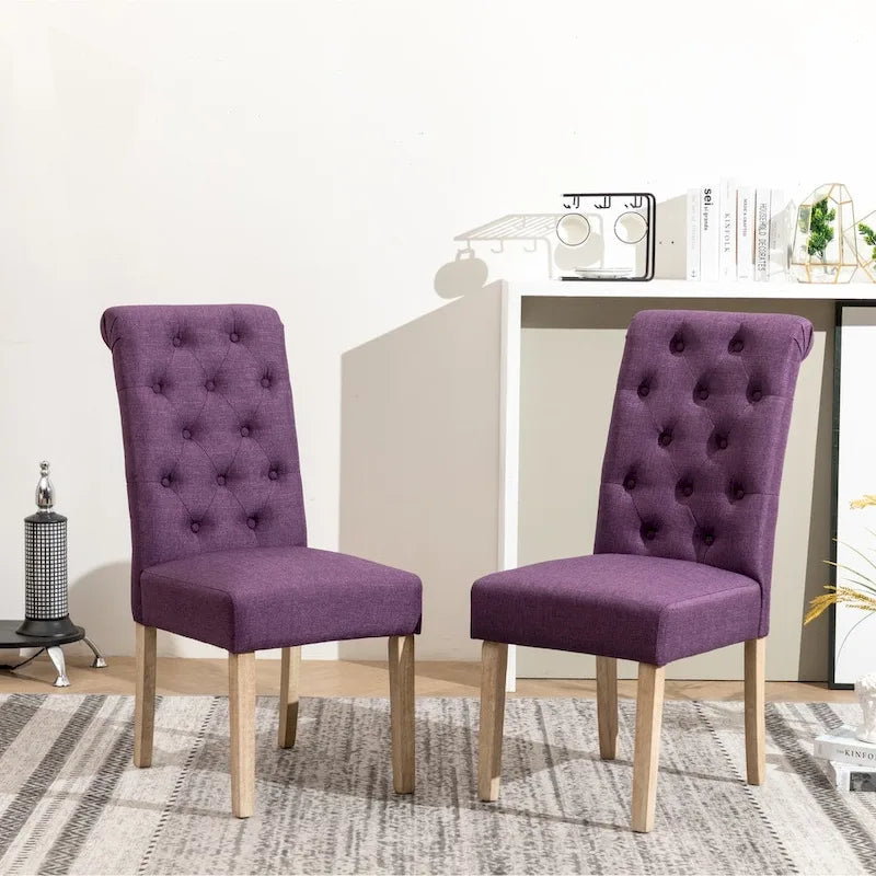 Upholstered Parsons Dining Chair (Set of 2)