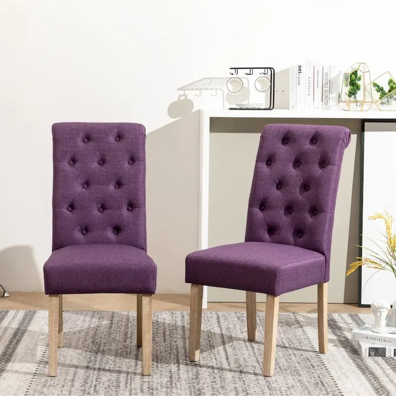Upholstered Parsons Dining Chair (Set of 2)