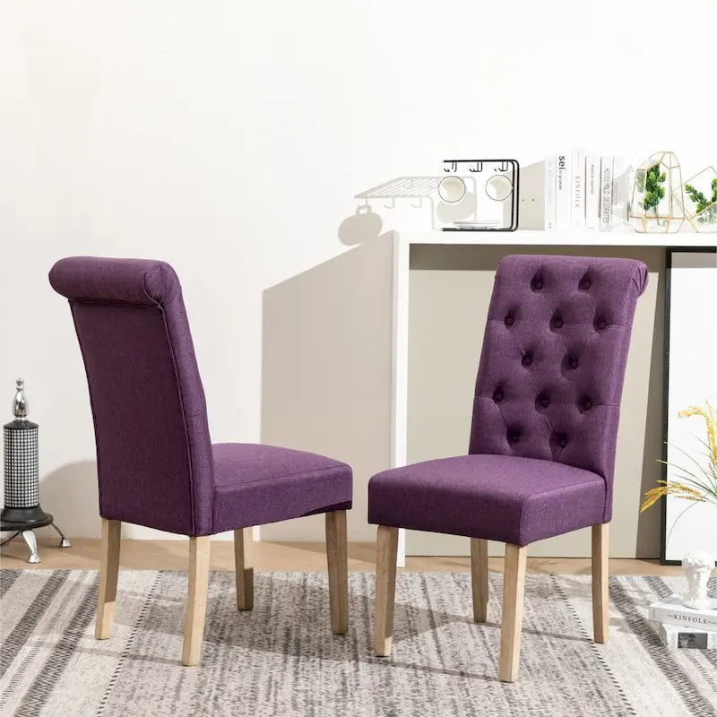 Upholstered Parsons Dining Chair (Set of 2)