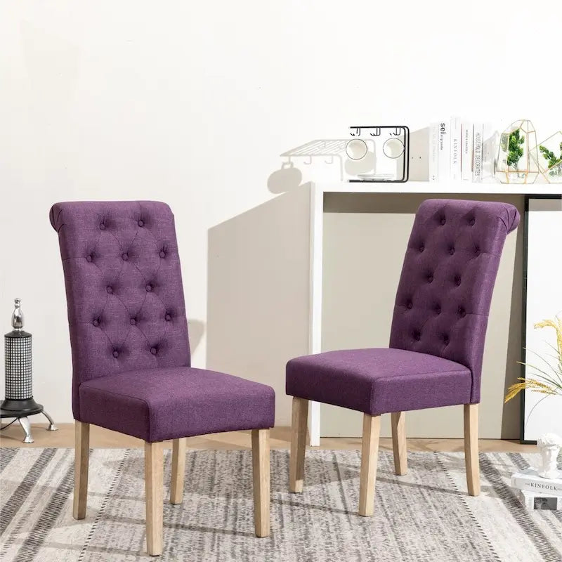 Upholstered Parsons Dining Chair (Set of 2)