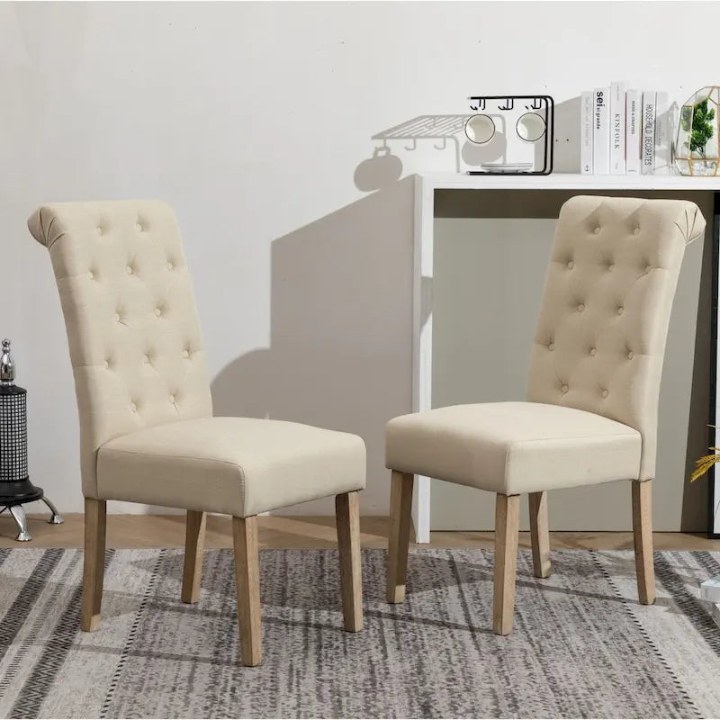 Upholstered Parsons Dining Chair (Set of 2)