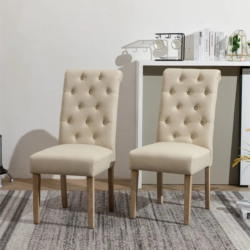Upholstered Parsons Dining Chair (Set of 2)
