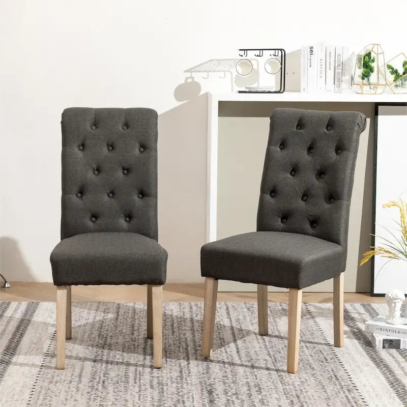 Upholstered Parsons Dining Chair (Set of 2)