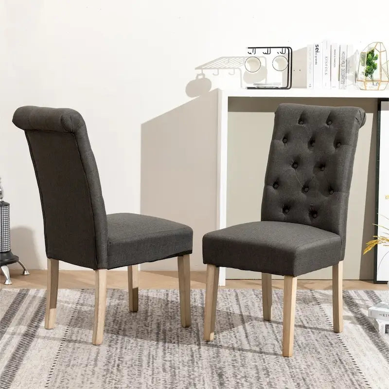 Upholstered Parsons Dining Chair (Set of 2)