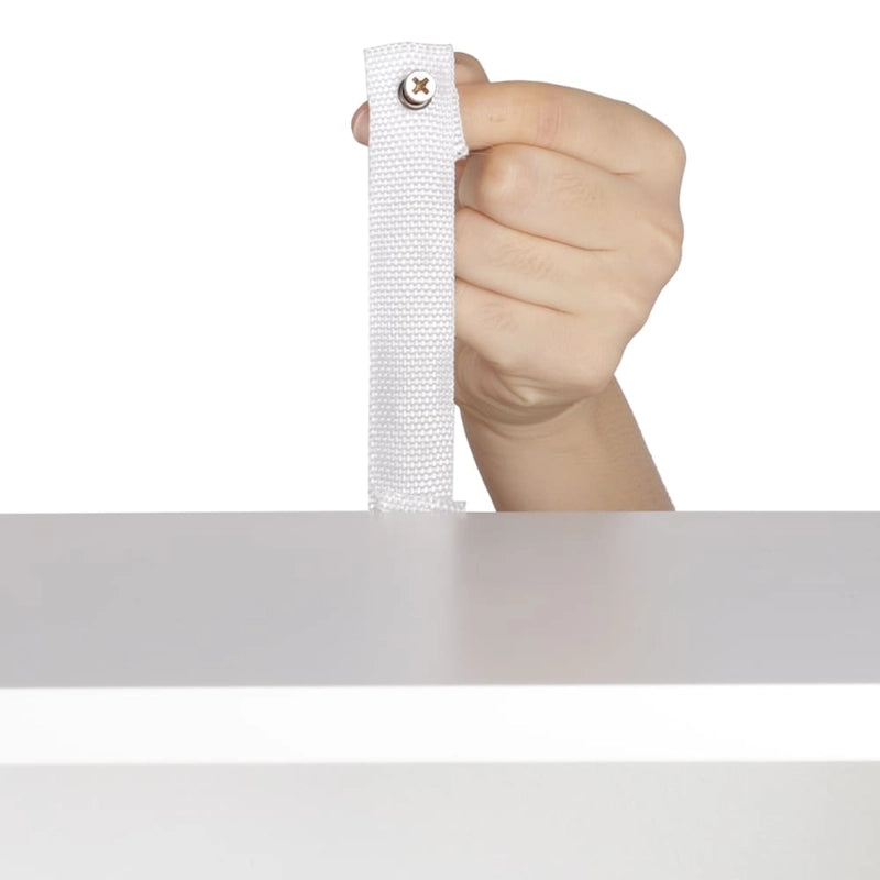 Mobile contenitore da bagno a un'anta, montato a parete