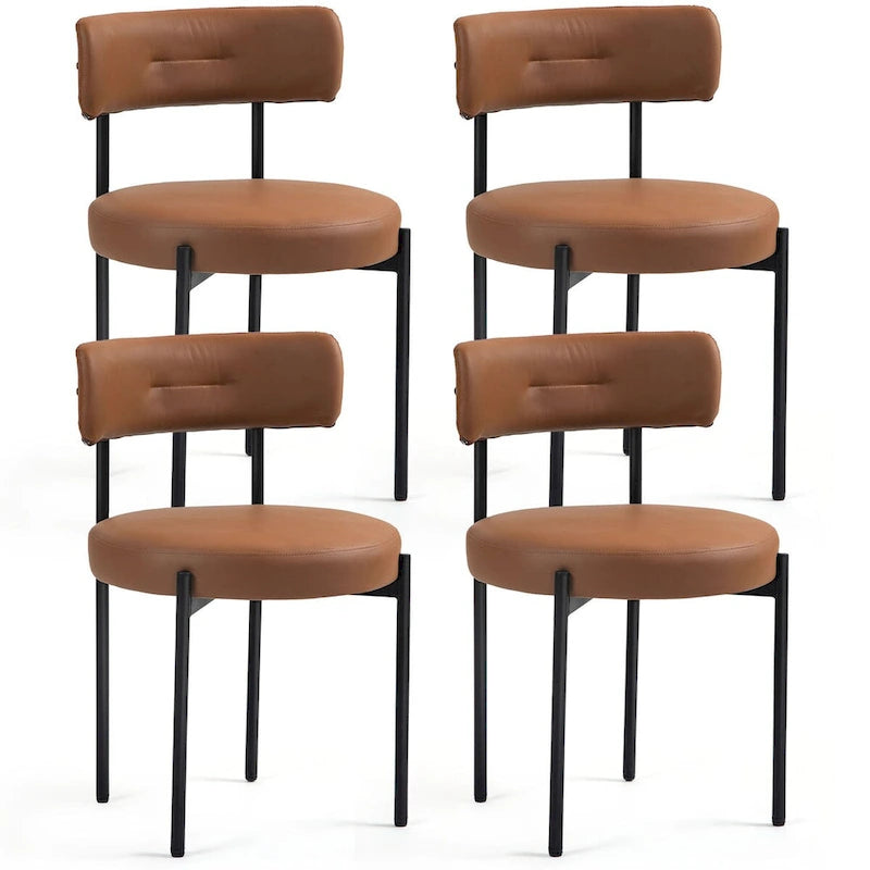 Moderne Küchenstühle und Esszimmerstühle, 4er-Set