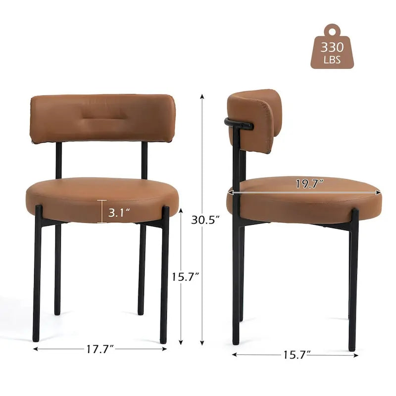 Moderne Küchenstühle und Esszimmerstühle, 4er-Set