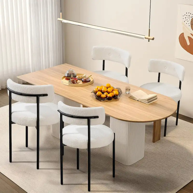 Moderne Küchenstühle und Esszimmerstühle, 4er-Set