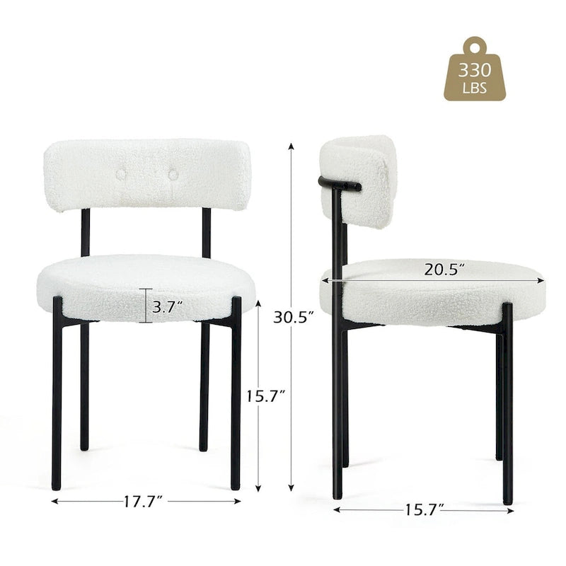 Moderne Küchenstühle und Esszimmerstühle, 4er-Set