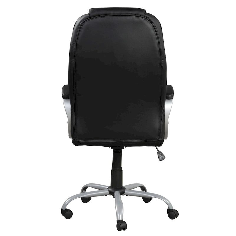 Ergonomic Swivel Office Chair with Padded Armrests