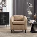 Fauteuil seau en tissu avec coussin et oreiller